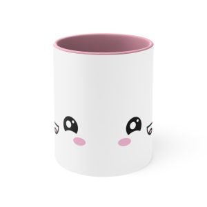 Fun Face Accent Coffee Mug, 11oz